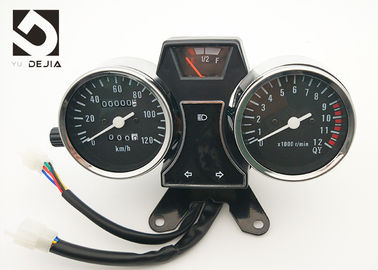 Black 12 Volt Motorcycle Digital Speedometer For 90-A Fuel Gauge Display